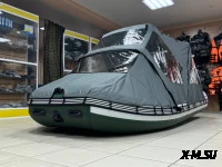 Ходовой комб. (носовой+основной) тент MISHIMO 370 LITE/PRO/LITE DF тем.серый (7)