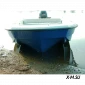 Стеклопластиковая лодка WYATBOAT 430 (стеклопластиковый тримаран)