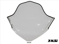 Стекло ветровое для снегохода ИТЛАН КАЮР (высота 50см, толщина 3мм, МПК) 