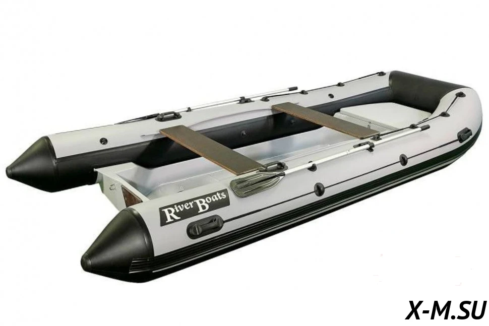 Лодка РИБ RiverBoats RB 430 (Встроенный рундук) (транец L — 515 мм.) Лодка РИБ RiverBoats RB 430 (Встроенный рундук) (транец L — 515 мм.)