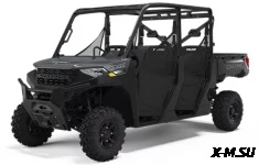 Мотовездеход POLARIS Ranger Crew 1000 Premium - Stealth Gray (US spec) (2021)