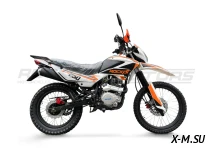 Мотоцикл эндуро ROCKOT ZR250 (белый/оранжевый, 21/18, ЭПТС)