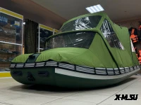 Ходовой комб. (носовой+основной) тент MISHIMO 360 RAPID, RAPID PRO зеленый