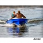 Стеклопластиковая лодка WYATBOAT 430 (стеклопластиковый тримаран)