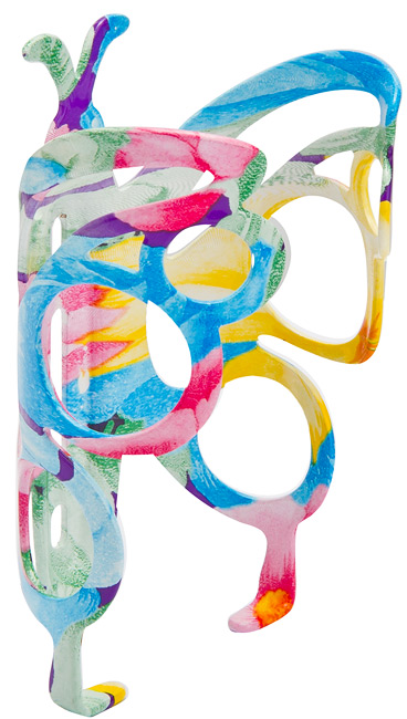 Флягодержатель NH-BC148A-T18 алюминиевый сине-жёлто-розовый 550042