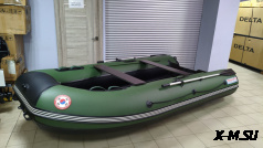 Лодка MISHIMO LITE DF 390 Зелено-Черный