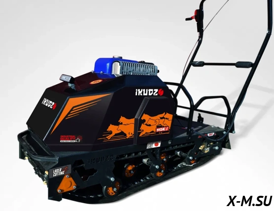 Мотобуксировщик IKUDZO 2.0 LONG 1700/500 EKR19
