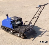 МОТОБУКСИРОВЩИК КОМПАКТНЫЙ ЛИДЕР-СИГМА-2, 8,0+ Л.С., С ЛЫЖНЫМ МОДУЛЕМ, ВАРИАТОР TAV2-40