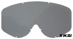 Линзы  80's SGL WKS SCOTT мото grey works б/р