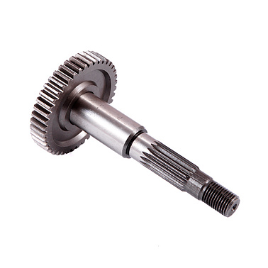 Вал редуктора ведомый JOG50 (L=126mm) с шестерней (42Т,16T)