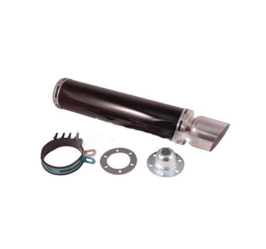 Глушитель 4Т 152QMI,157QMJ (100x420mm) (прямоточный, алюминий) ТИП3