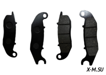 Тормозные колодки H0040 JBM (black+blaster packing) передние PROMAX-HONDA ADV