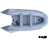 Лодка ПВХ HDX Classic 330 (серый)